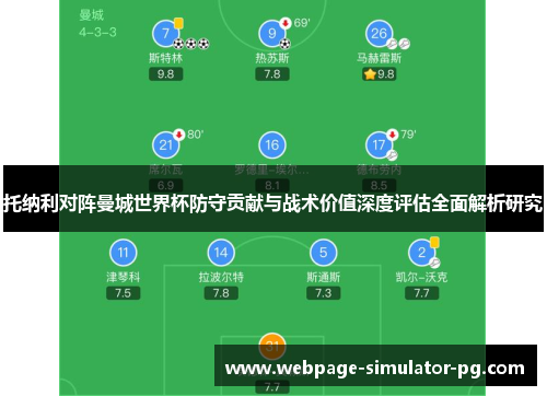 托纳利对阵曼城世界杯防守贡献与战术价值深度评估全面解析研究 托纳利对阵曼城世界杯防守贡献与战术价值深度评估全面解析研究